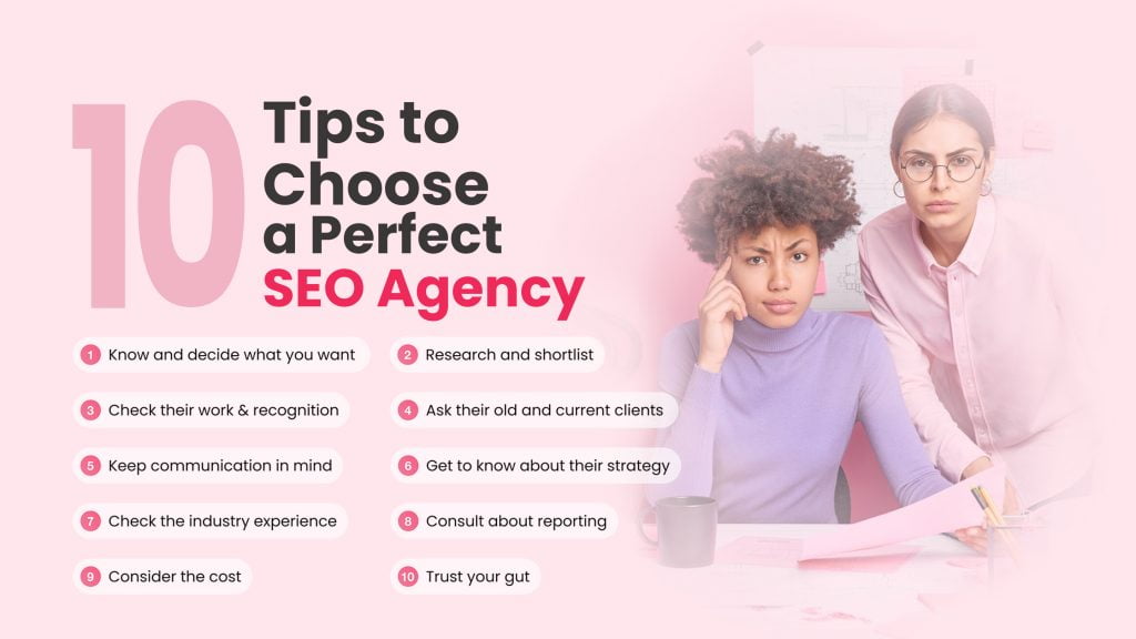 10 tips to choose a perfect seo agency!